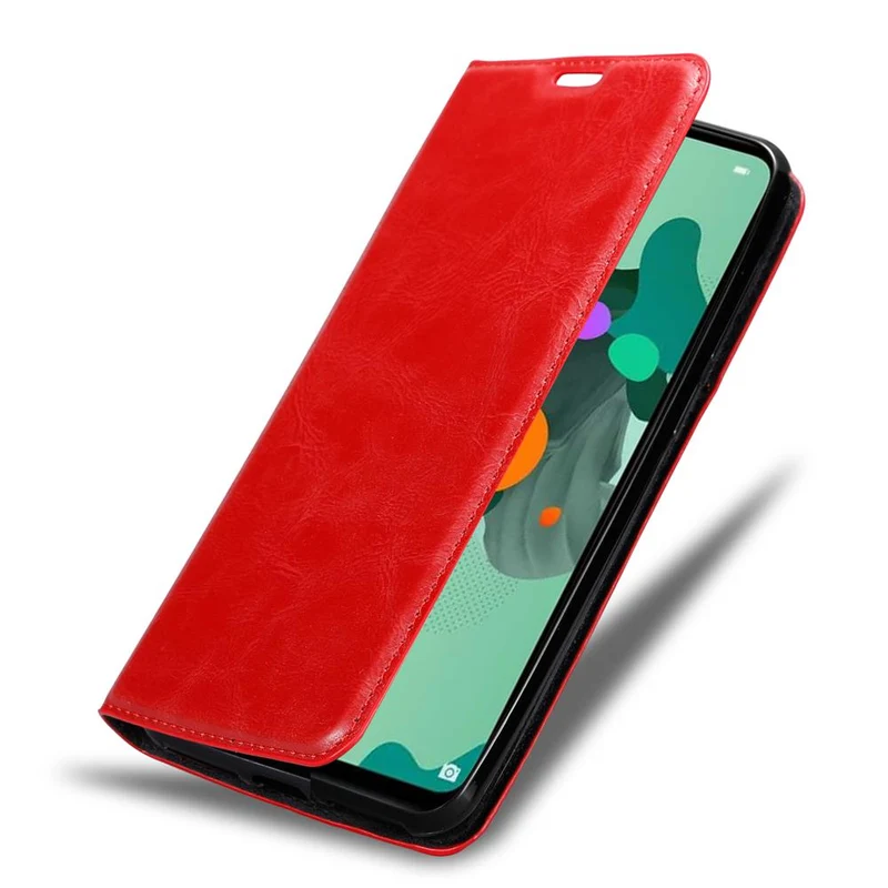 Cadorabo Hülle kompatibel mit Huawei MATE 30 LITE Schutzhülle mit Magnetverschluss, Standfunktion und Kartenfach