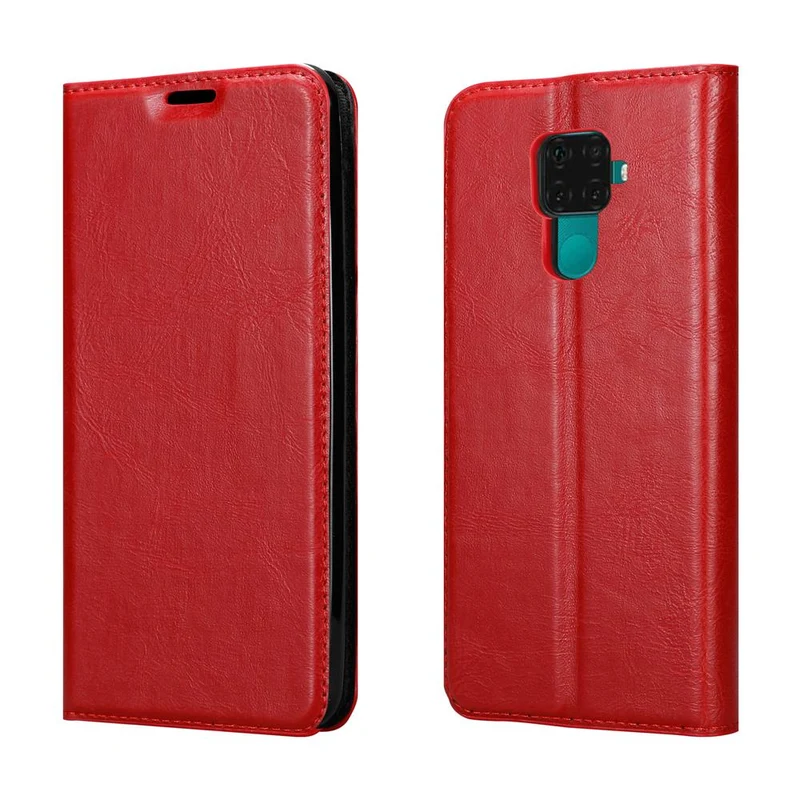 Cadorabo Hülle kompatibel mit Huawei MATE 30 LITE Schutzhülle mit Magnetverschluss, Standfunktion und Kartenfach