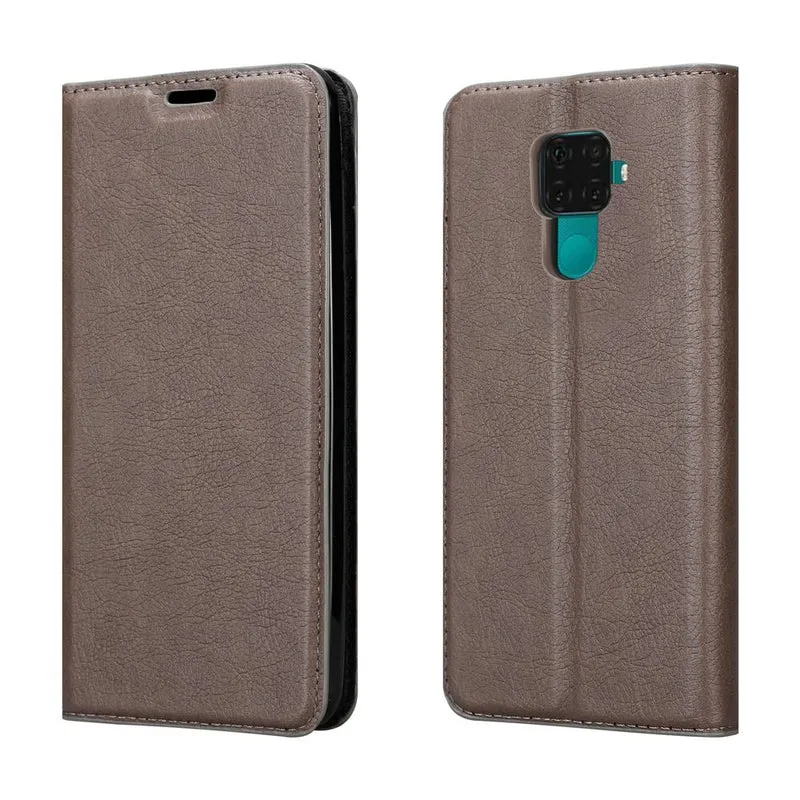 Cadorabo Hülle kompatibel mit Huawei MATE 30 LITE Schutzhülle mit Magnetverschluss, Standfunktion und Kartenfach