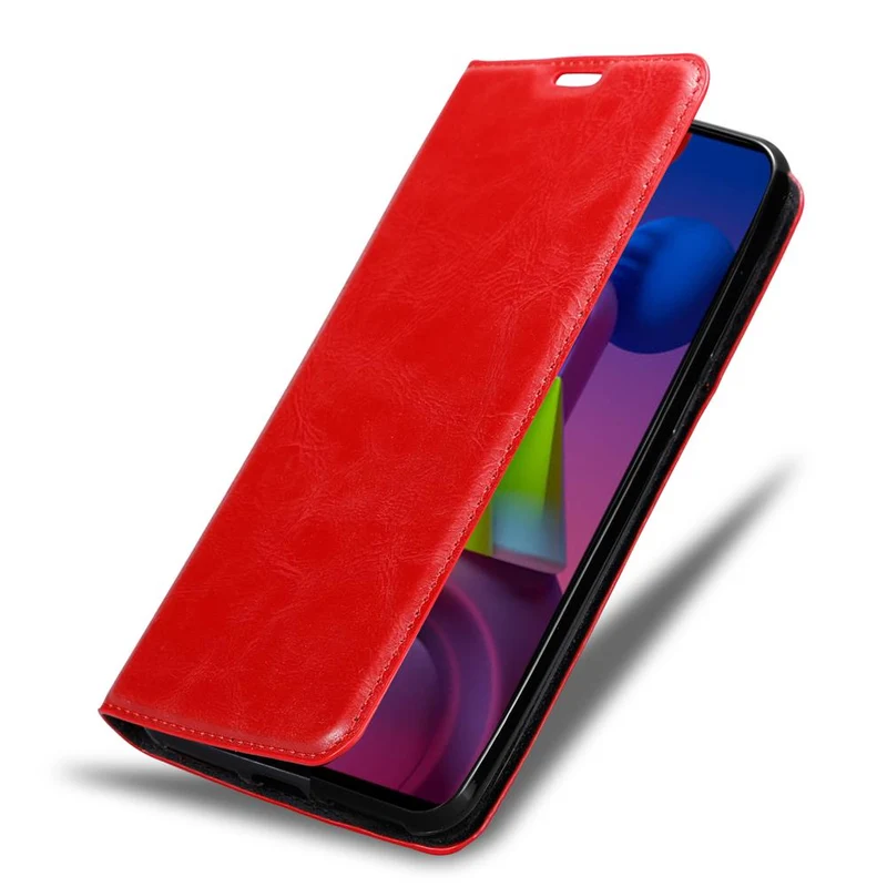 Cadorabo Hülle kompatibel mit Samsung Galaxy M51 Schutzhülle mit Magnetverschluss, Standfunktion und Kartenfach