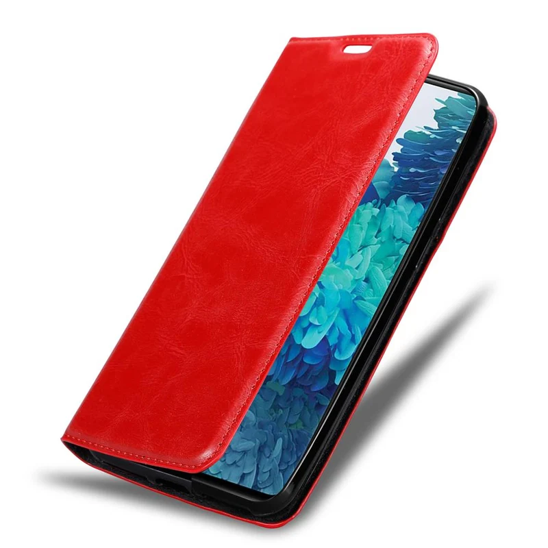 Cadorabo Hülle kompatibel mit Samsung Galaxy S20 FE Schutzhülle mit Magnetverschluss, Standfunktion und Kartenfach