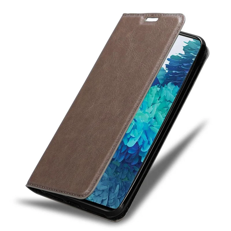 Cadorabo Hülle kompatibel mit Samsung Galaxy S20 FE Schutzhülle mit Magnetverschluss, Standfunktion und Kartenfach