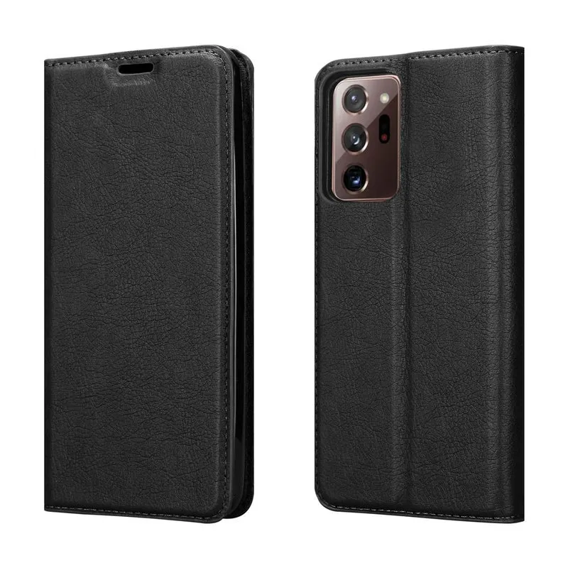Cadorabo Hülle kompatibel mit Samsung Galaxy NOTE 20 ULTRA Schutzhülle mit Magnetverschluss, Standfunktion und Kartenfach