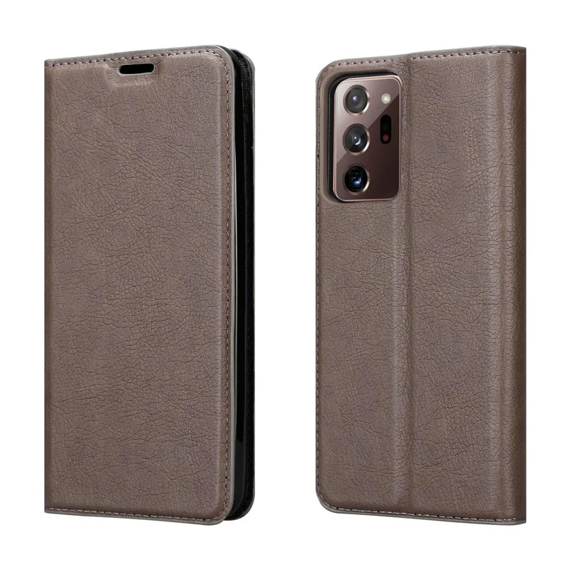 Cadorabo Hülle kompatibel mit Samsung Galaxy NOTE 20 ULTRA Schutzhülle mit Magnetverschluss, Standfunktion und Kartenfach