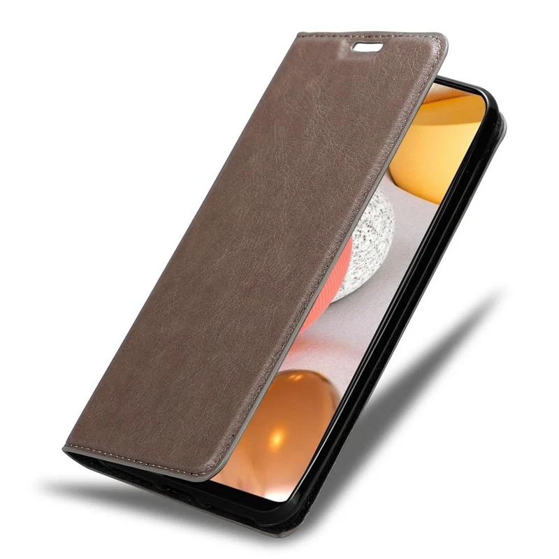 Cadorabo Hülle kompatibel mit Samsung Galaxy A42 4G Schutzhülle mit Magnetverschluss, Standfunktion und Kartenfach