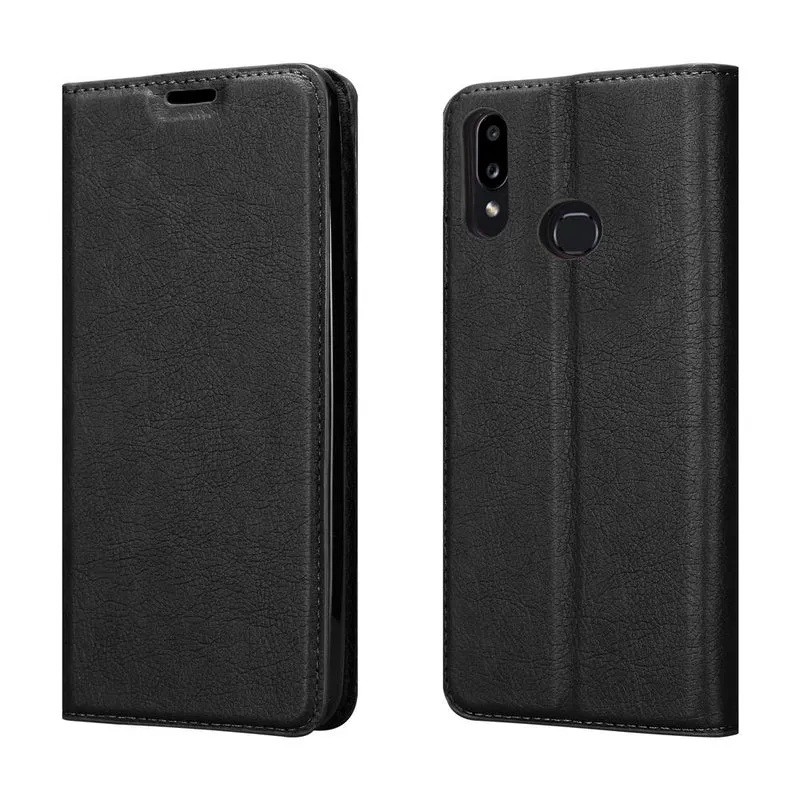 Cadorabo Hülle kompatibel mit Samsung Galaxy A10s / M01s Schutzhülle mit Magnetverschluss, Standfunktion und Kartenfach