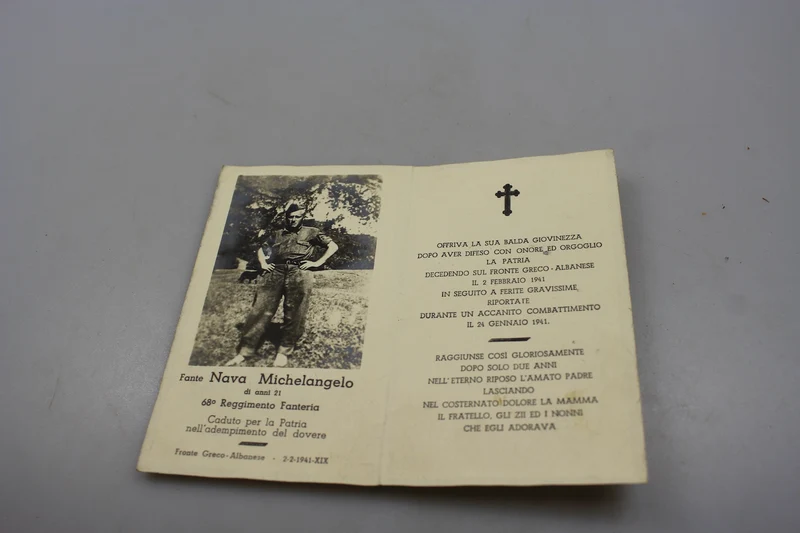Luttino Infanterie REI Griechisch/Albanische Front 2.2.41