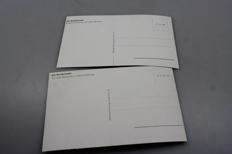 #2 Bundeswehr Postkarten