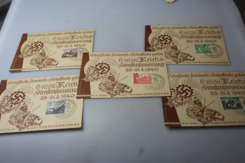 #5 WHW-Briefmarkenstempel
