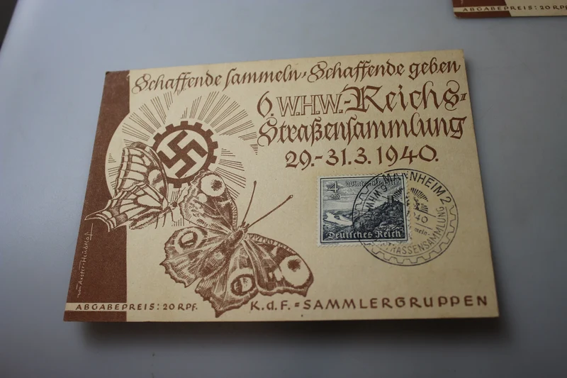 #5 WHW-Briefmarkenstempel