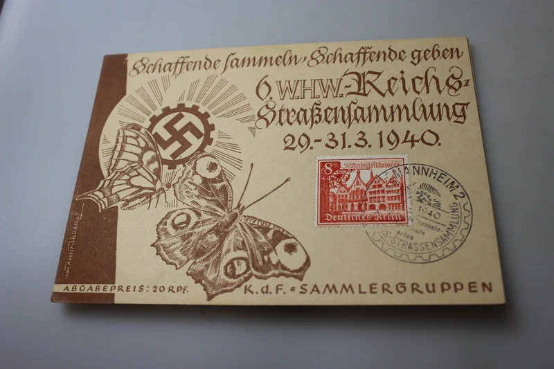 #5 WHW-Briefmarkenstempel