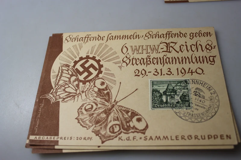 #5 WHW-Briefmarkenstempel