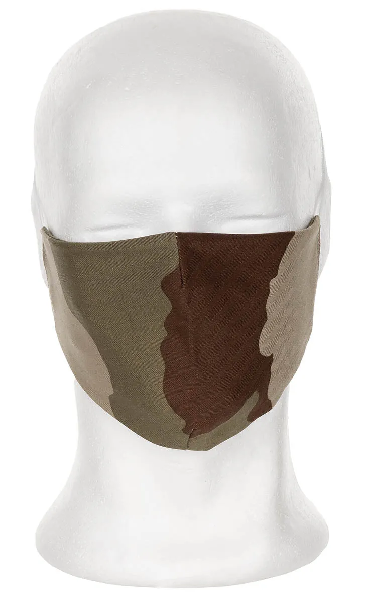 Mund- und Nasenmaske 65 % Polyester, 35 % Baumwolle 5 Stück