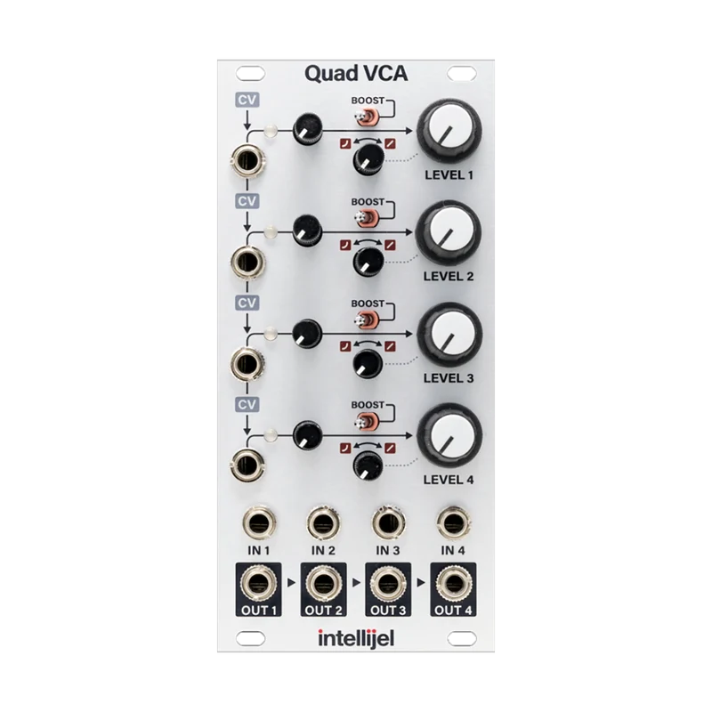 Intellijel Designs Quad-VCA
