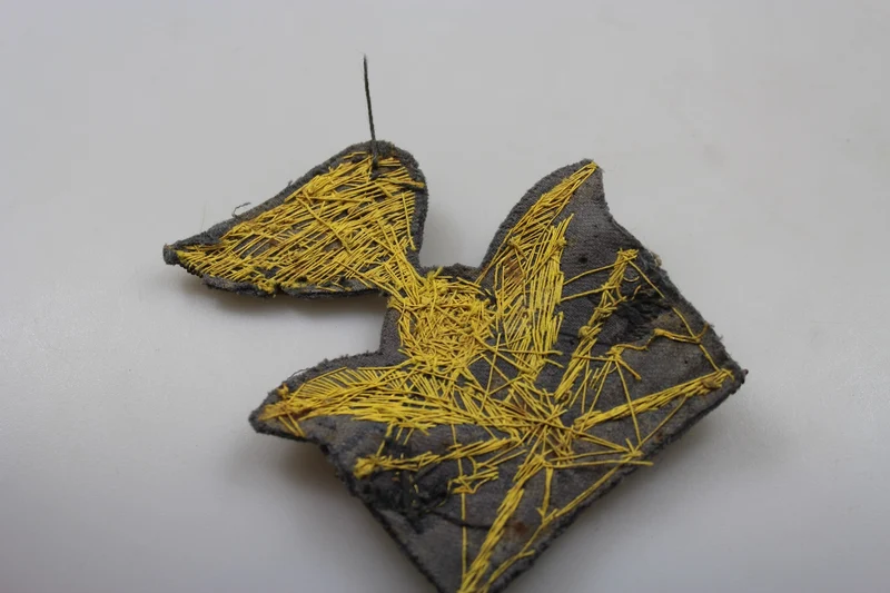 Emblem für die Offiziersmütze M.34 REI