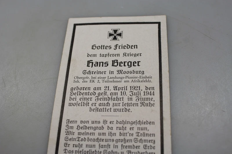 Stereobilder Obgef. Genie - Fluss 10/7/44