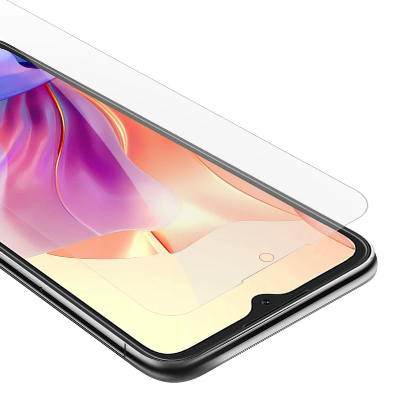 Cadorabo Panzer Folie kompatibel mit Oscal C80 - Schutzfolie Gehärtetes (Tempered) Display-Schutzglas in 9H Härte mit 3D Touch Kompatibilität