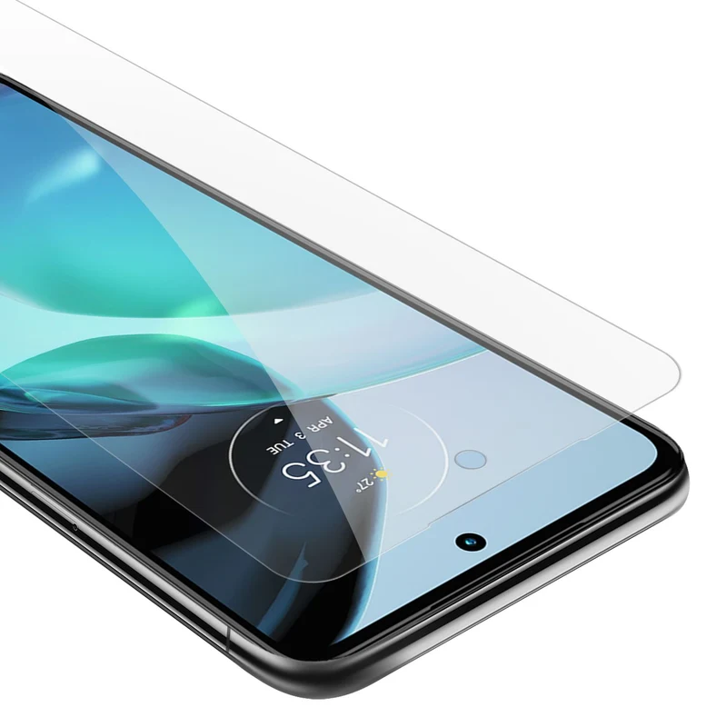Cadorabo Panzer Folie kompatibel mit Motorola MOTO G72 - Schutzfolie Gehärtetes (Tempered) Display-Schutzglas in 9H Härte mit 3D Touch Kompatibilität