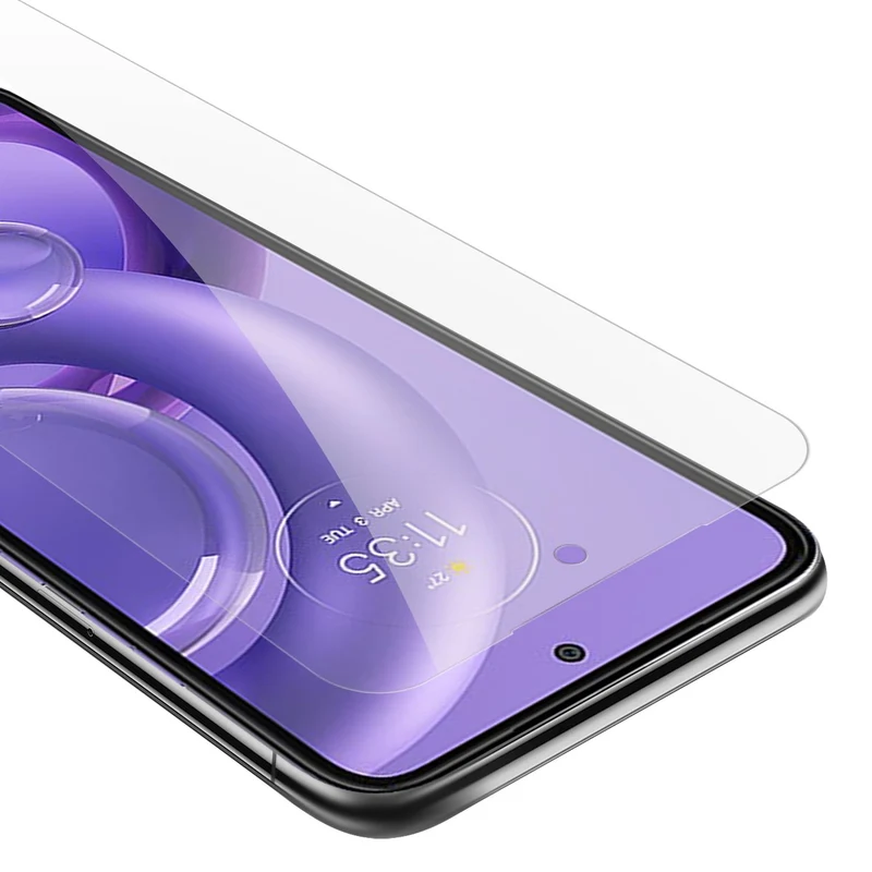 Cadorabo Panzer Folie kompatibel mit Motorola EDGE 30 FUSION - Schutzfolie Gehärtetes (Tempered) Display-Schutzglas in 9H Härte mit 3D Touch Kompatibilität