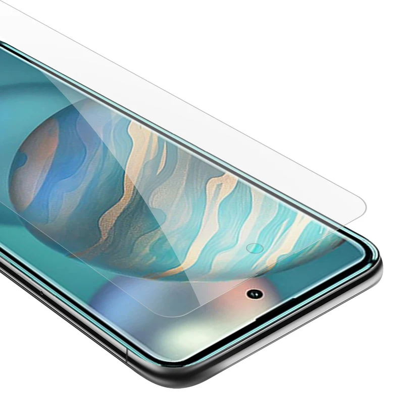 Cadorabo Panzer Folie kompatibel mit Cubot X50 - Schutzfolie Gehärtetes (Tempered) Display-Schutzglas in 9H Härte mit 3D Touch Kompatibilität