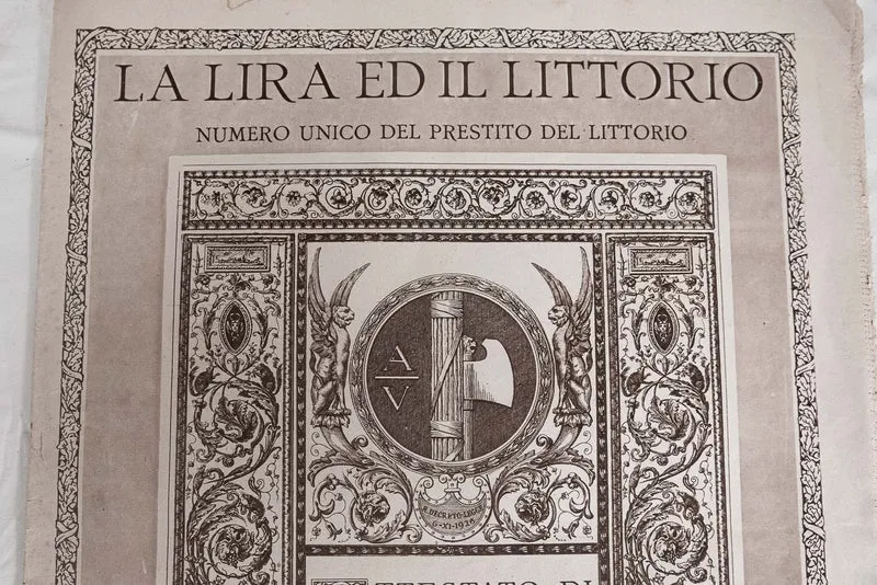 „Die Lira und der Lictor“ Einzelheft – 31.12.1925