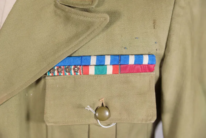 Kolonialjacke M.40 für Artilleriehauptmann REI WW2