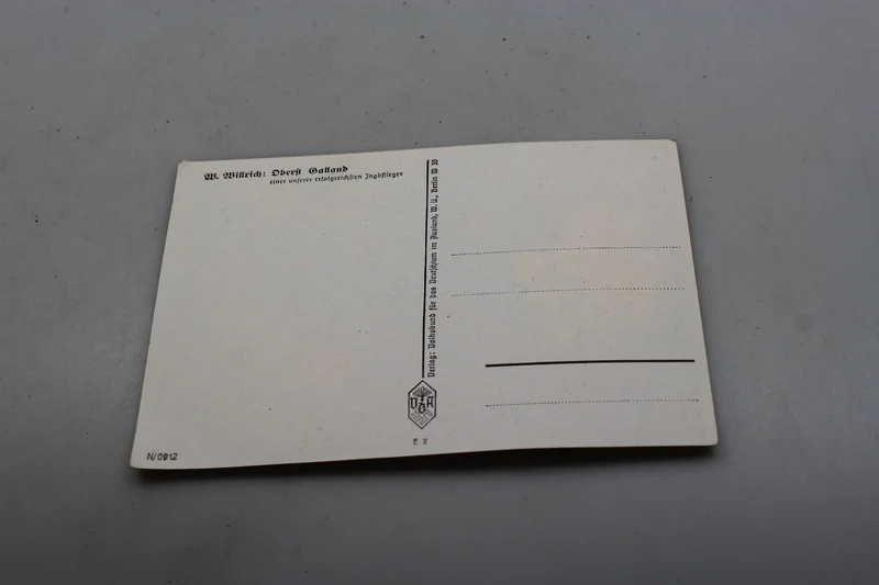 Willrich-Postkarte – „Oberst Galland“ 2. Weltkrieg