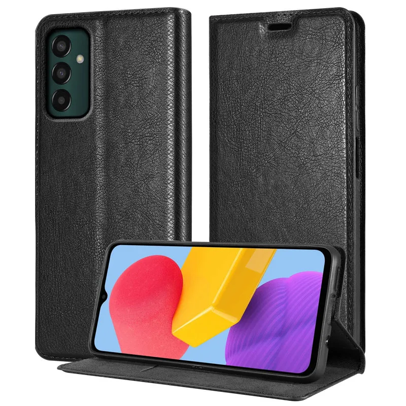 Cadorabo Hülle kompatibel mit Samsung Galaxy M13 4G Schutzhülle mit Magnetverschluss, Standfunktion und Kartenfach
