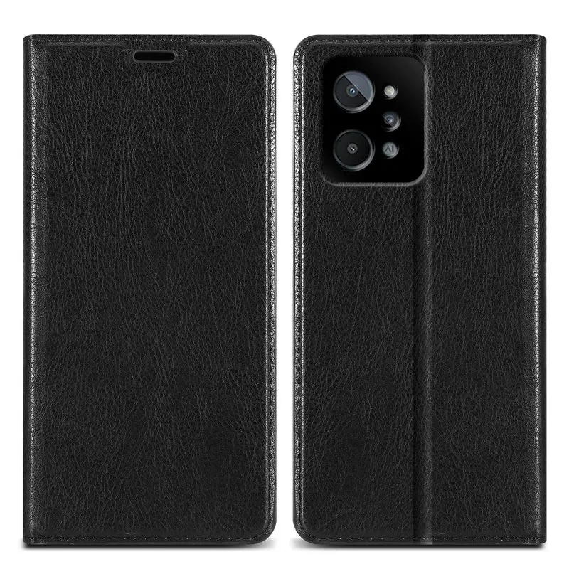 Cadorabo Hülle kompatibel mit Realme C31 Schutzhülle mit Magnetverschluss, Standfunktion und Kartenfach