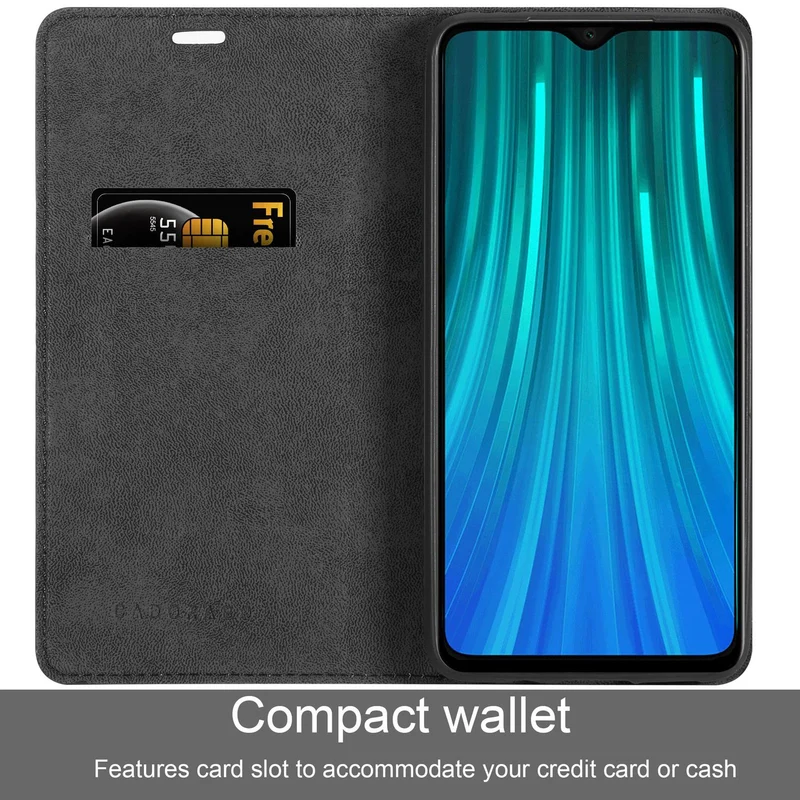 Cadorabo Hülle kompatibel mit Realme C30 / Narzo 50i PRIME Schutzhülle mit Magnetverschluss, Standfunktion und Kartenfach