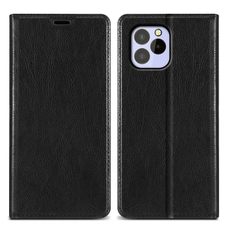 Cadorabo Hülle kompatibel mit Oukitel C21 PRO Schutzhülle mit Magnetverschluss, Standfunktion und Kartenfach