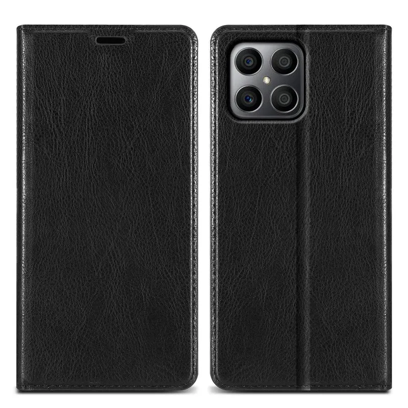 Cadorabo Hülle kompatibel mit Honor X8 4G Schutzhülle mit Magnetverschluss, Standfunktion und Kartenfach