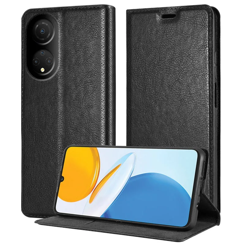 Cadorabo Hülle kompatibel mit Honor X7 Schutzhülle mit Magnetverschluss, Standfunktion und Kartenfach