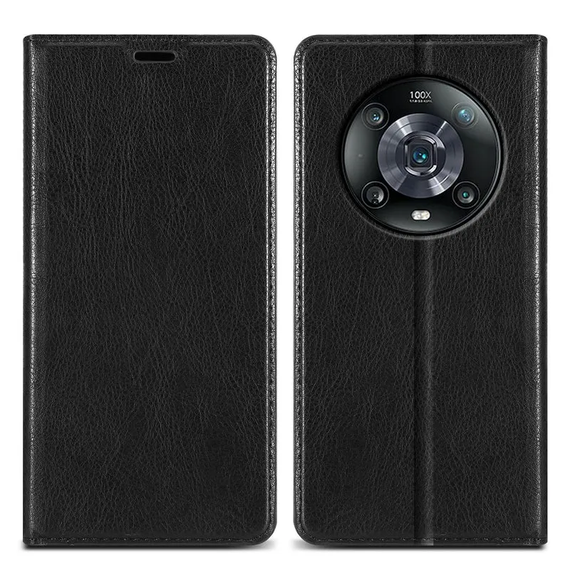Cadorabo Hülle kompatibel mit Honor MAGIC 4 PRO Schutzhülle mit Magnetverschluss, Standfunktion und Kartenfach