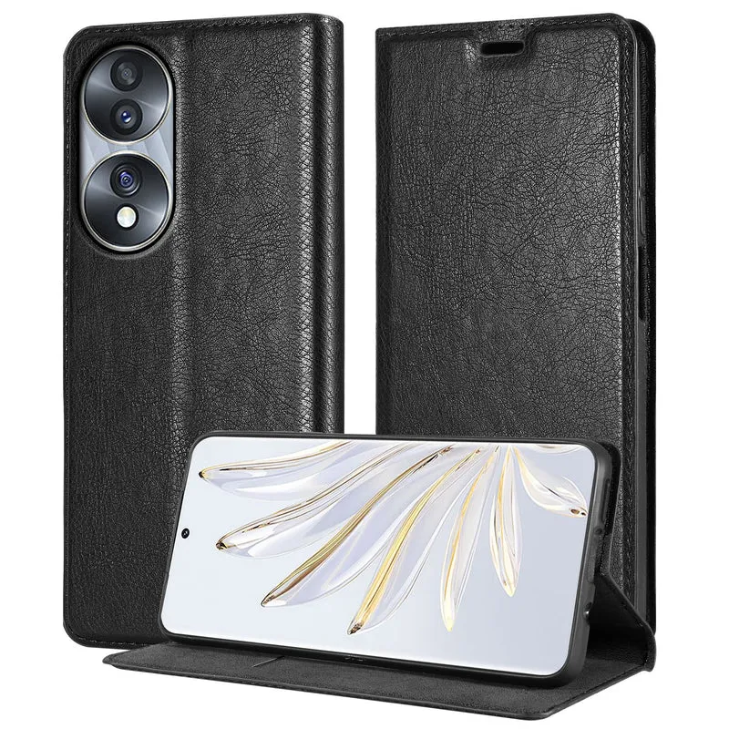 Cadorabo Hülle kompatibel mit Honor 70 Schutzhülle mit Magnetverschluss, Standfunktion und Kartenfach