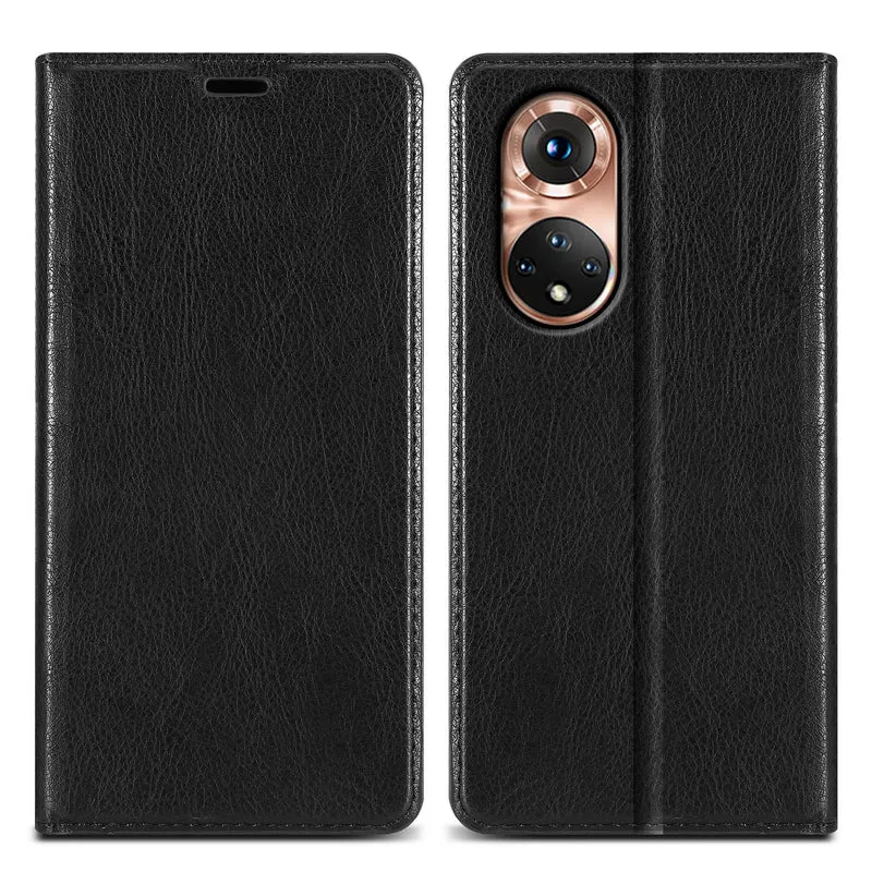 Cadorabo Hülle kompatibel mit Honor 50 / Huawei NOVA 9 Schutzhülle mit Magnetverschluss, Standfunktion und Kartenfach