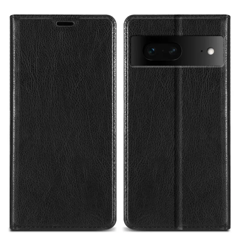 Cadorabo Hülle kompatibel mit Google PIXEL 7 Schutzhülle mit Magnetverschluss, Standfunktion und Kartenfach