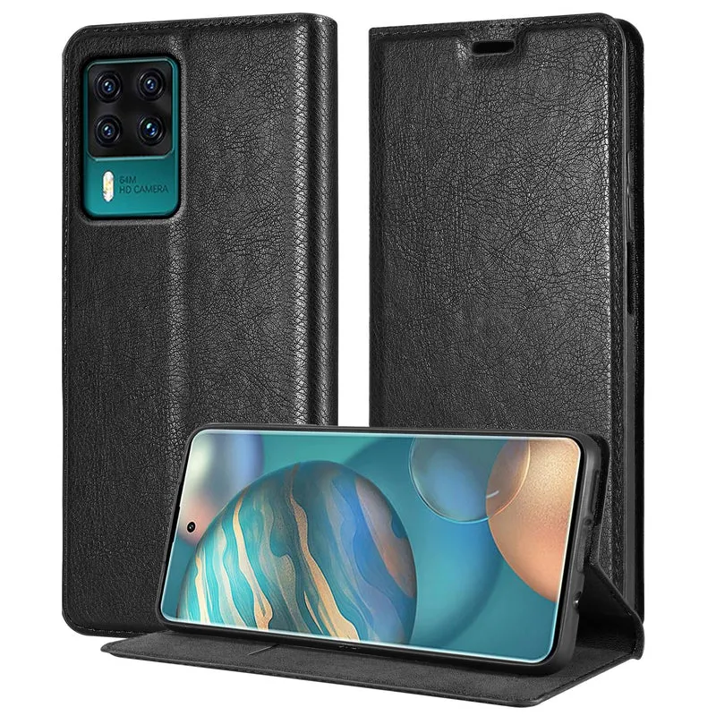 Cadorabo Hülle kompatibel mit Cubot X50 Schutzhülle mit Magnetverschluss, Standfunktion und Kartenfach