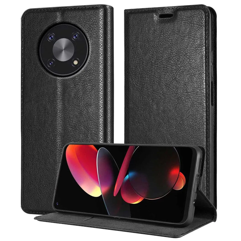Cadorabo Hülle kompatibel mit Cubot MAX 3 Schutzhülle mit Magnetverschluss, Standfunktion und Kartenfach