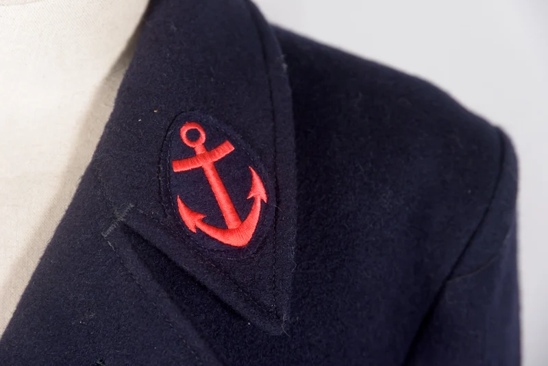 Peacoat Marine Nationale Französisch 90er Jahre
