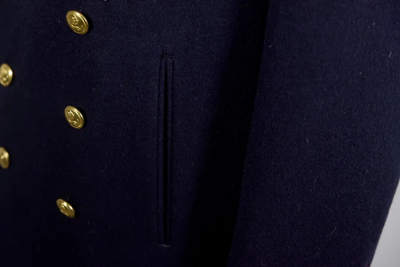 Peacoat Marine Nationale Französisch 90er Jahre