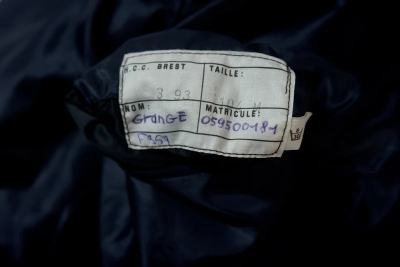 Peacoat Marine Nationale Französisch 90er Jahre