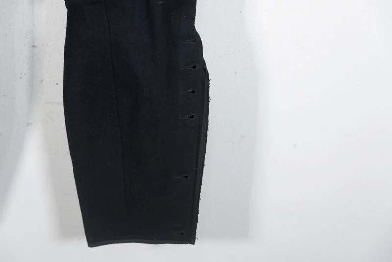 Schwarze paramilitärische Hosen aus dem Dritten Reich, 30er und 40er Jahre
