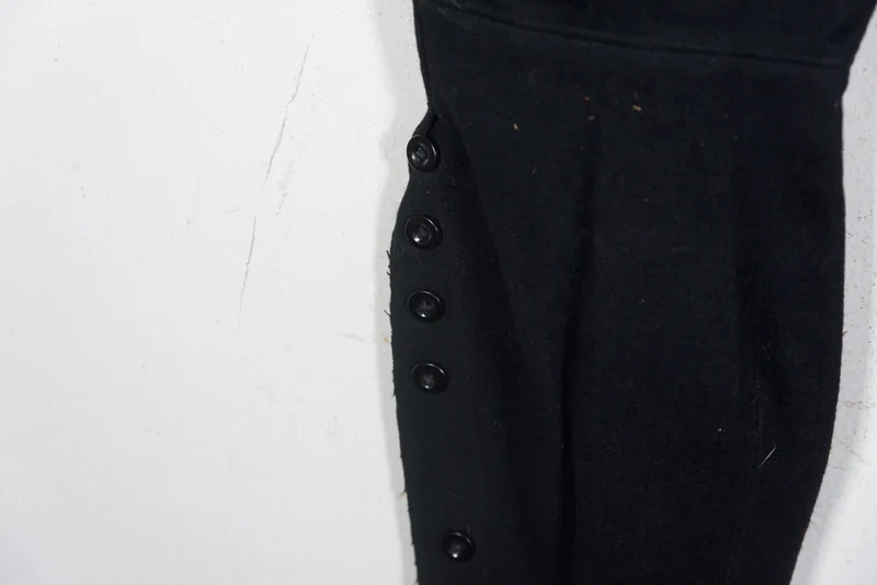 Schwarze paramilitärische Hosen aus dem Dritten Reich, 30er und 40er Jahre