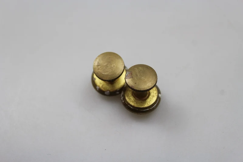 Paar REI WW2 Alpine Offiziers-Schulterknöpfe