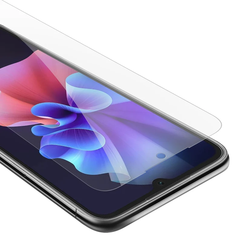 Cadorabo Panzer Folie kompatibel mit Blackview A55 PRO - Schutzfolie Gehärtetes (Tempered) Display-Schutzglas in 9H Härte mit 3D Touch Kompatibilität