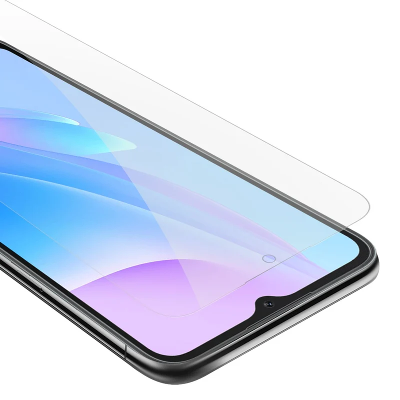 Cadorabo Panzer Folie kompatibel mit Blackview A52 - Schutzfolie Gehärtetes (Tempered) Display-Schutzglas in 9H Härte mit 3D Touch Kompatibilität