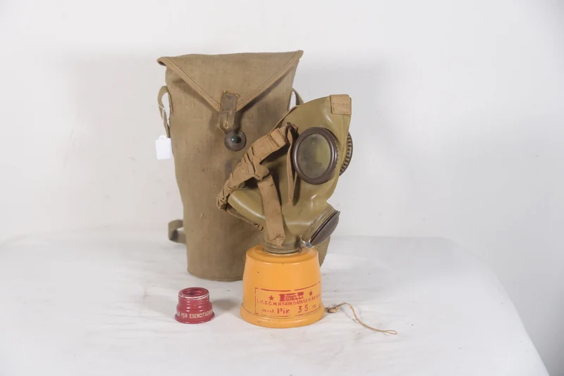 Gasmaske P.35 Größe II - REI WW 2