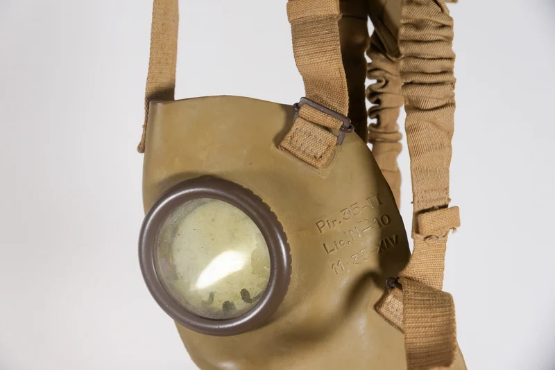 Gasmaske P.35 Größe II - REI WW 2