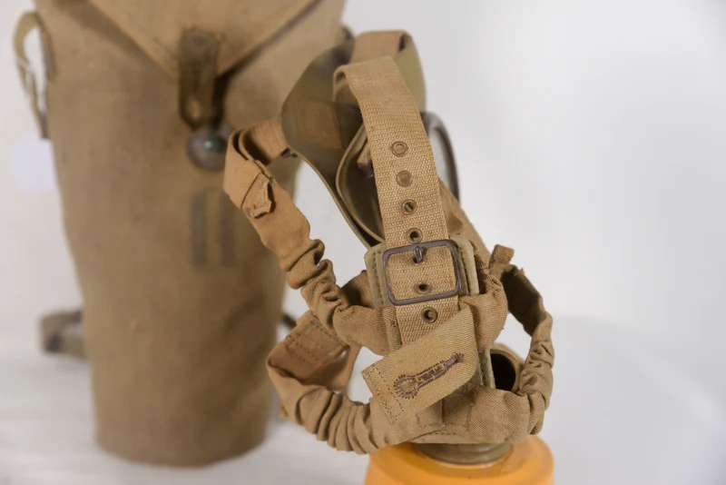 Gasmaske P.35 Größe II - REI WW 2